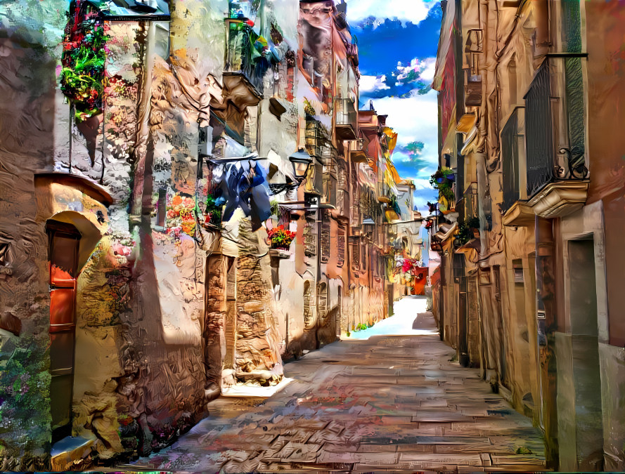 Tarragona's streets
