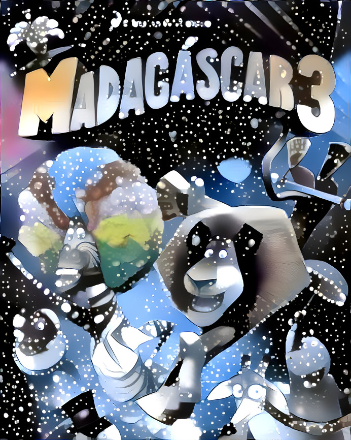 MADAGASCAR 3 DA NEVE