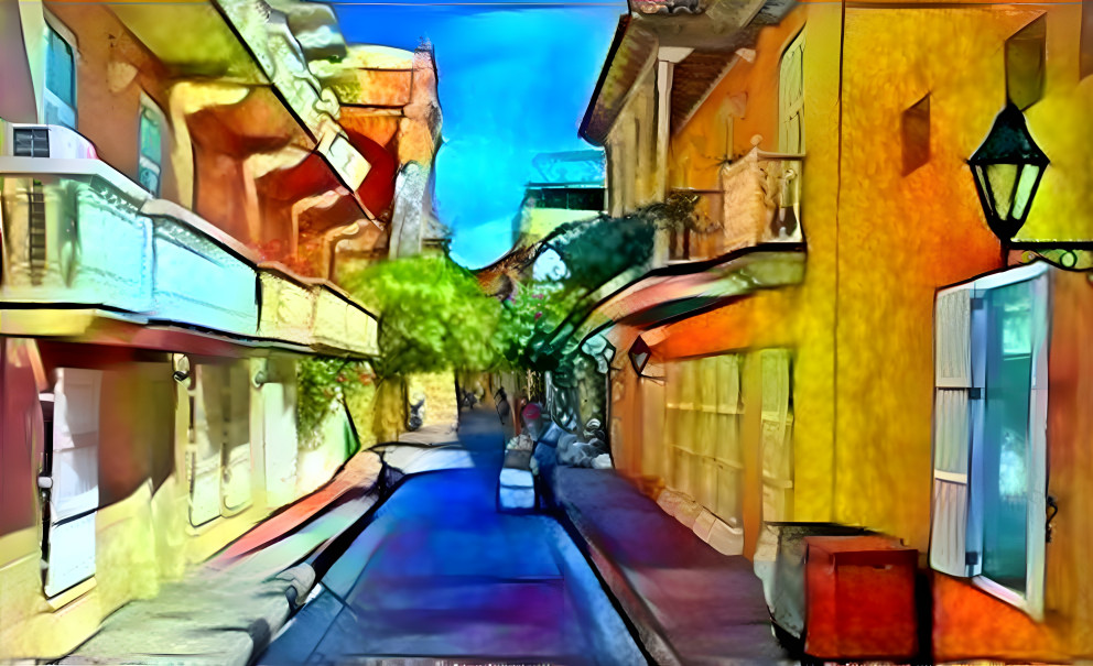 Street in Cartagena 
