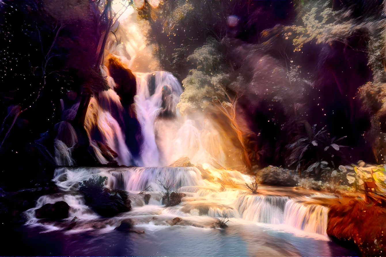 Mystical waterfall