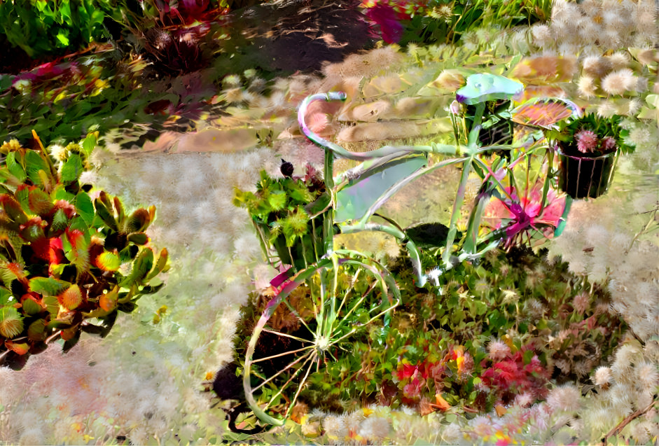 Bicycle Planter with Floral Mix
