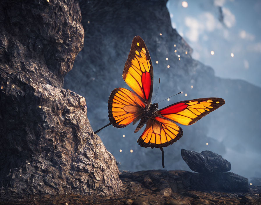 Volcanic Butterfly
