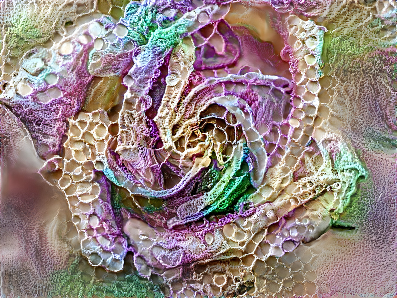 Crocheted Rose