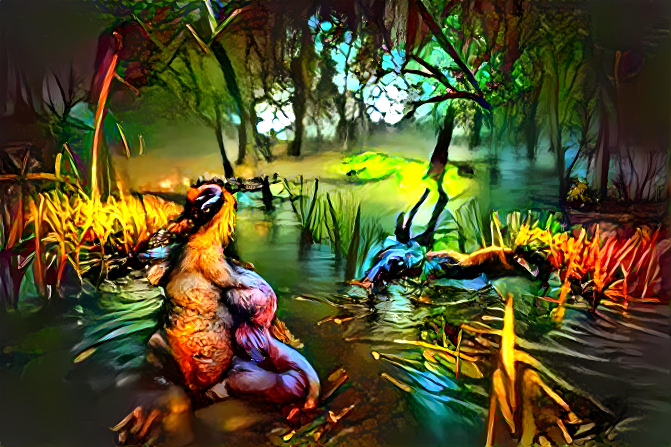Happy swamp