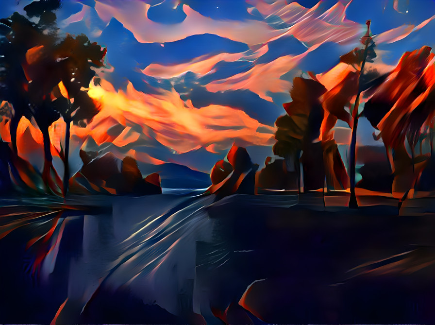 The Flames of Sunset