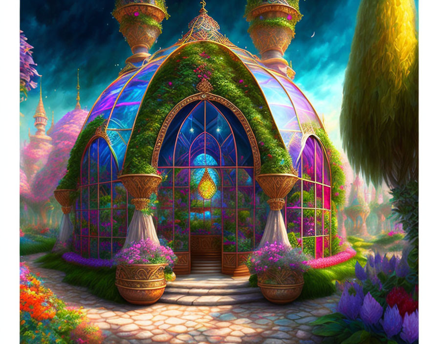 Colorful Greenhouse