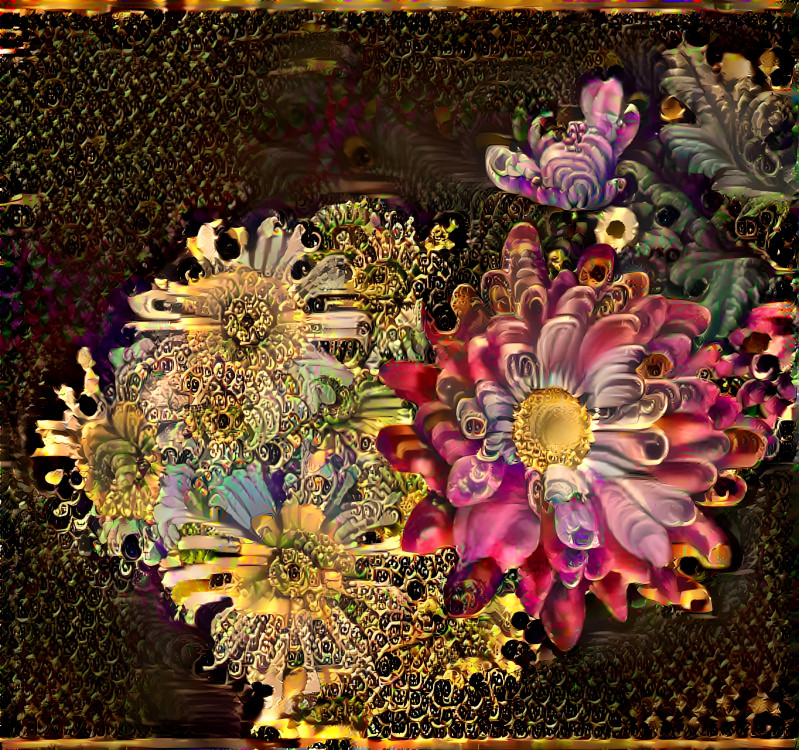 Chrysanthemums in Tubular Form