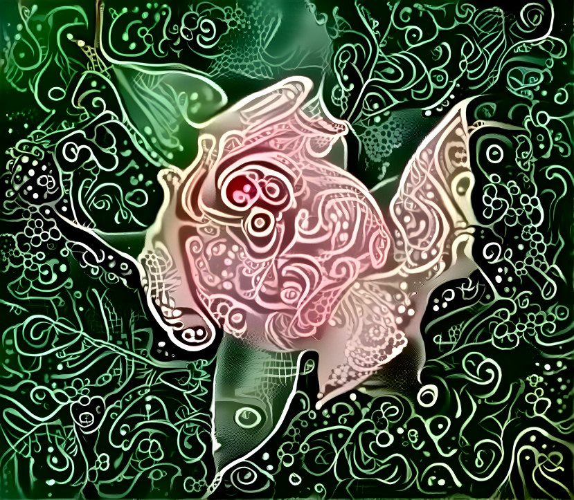 Opening Rose Bloom