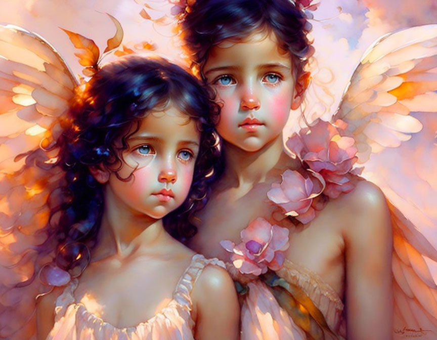 Pair of Little Angels