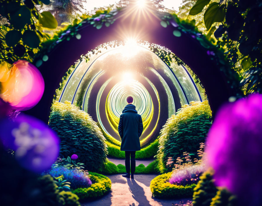 Tunnel Through a Garden