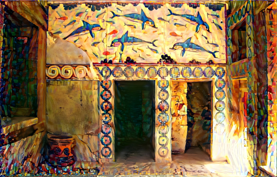 Room with Dolphins