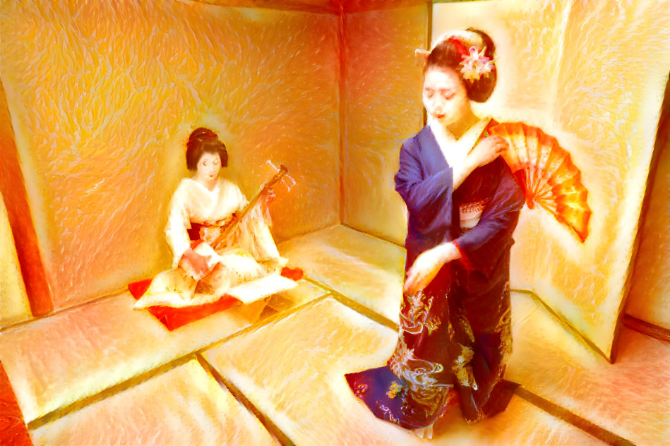 Japan Traditional Geisha