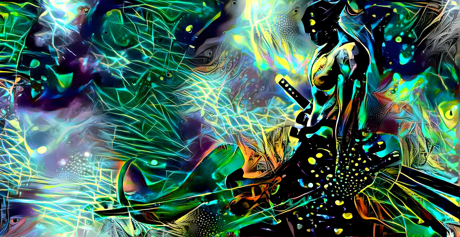 Zoro in abstract form