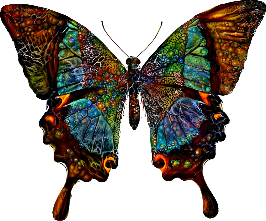 Psychedelic Butterfly #01