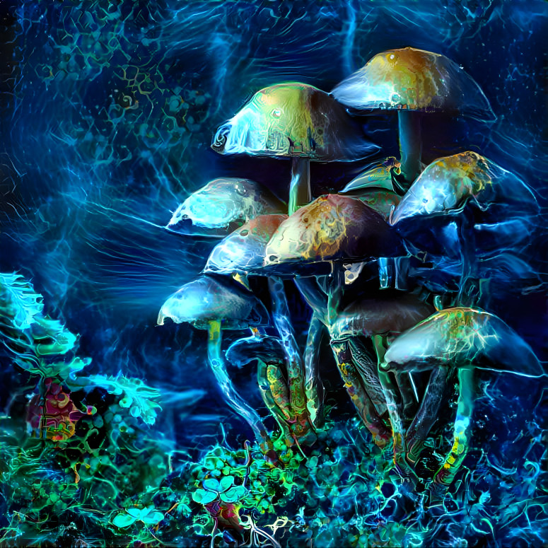 Underwater Mushrooms