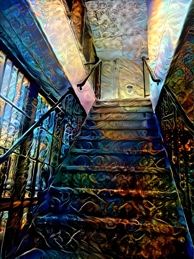 Stairs up to the Cosmos