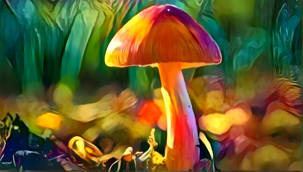 Morning mushroom