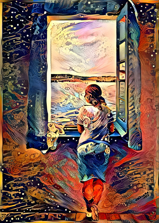 girl by the window