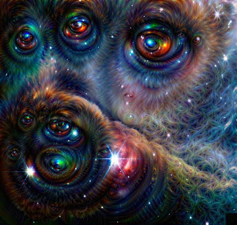 The universe stares… alot