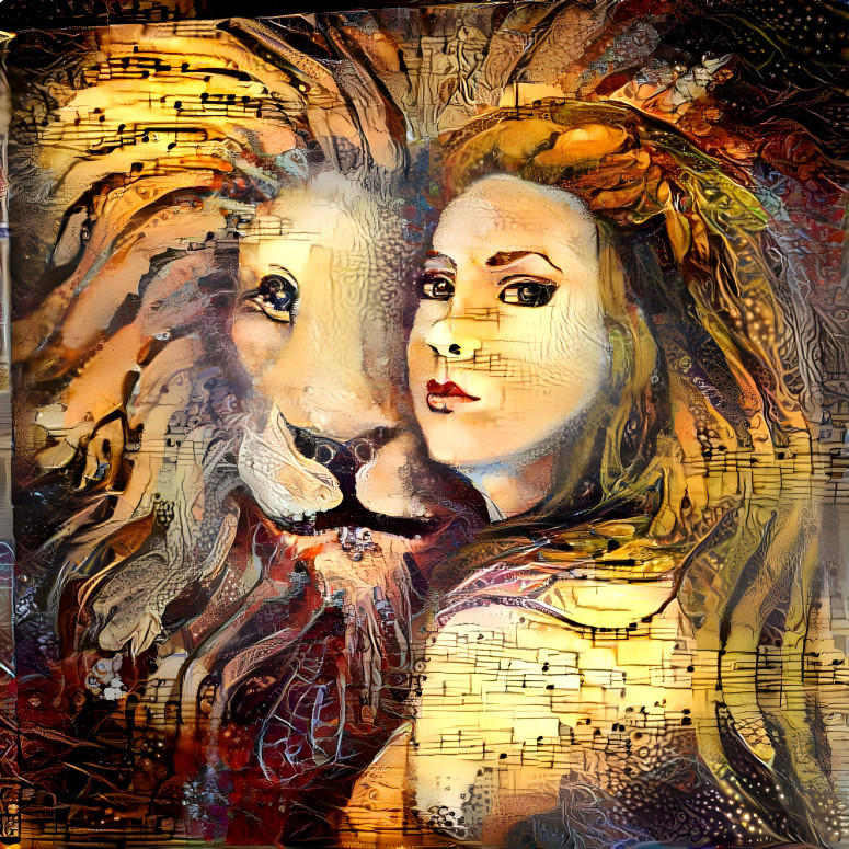 Lion with Girl 6