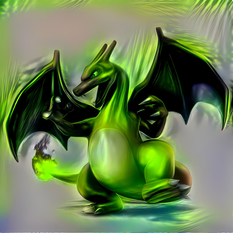 Green Dracaufeu