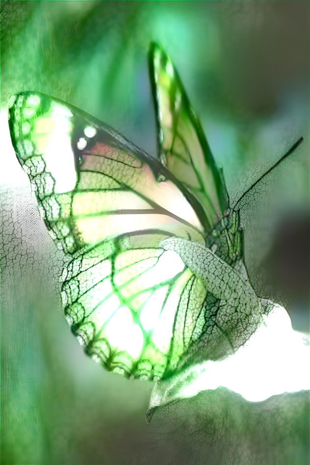 chiffon butterfly