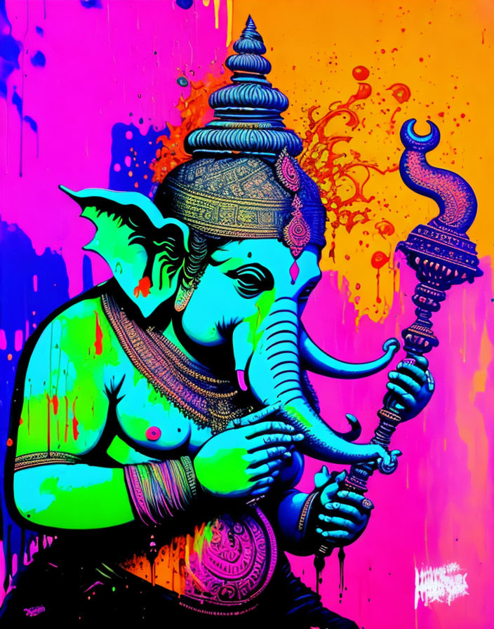 Ganesha Graffiti