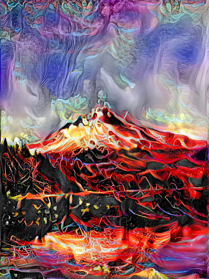 Dripping mountain