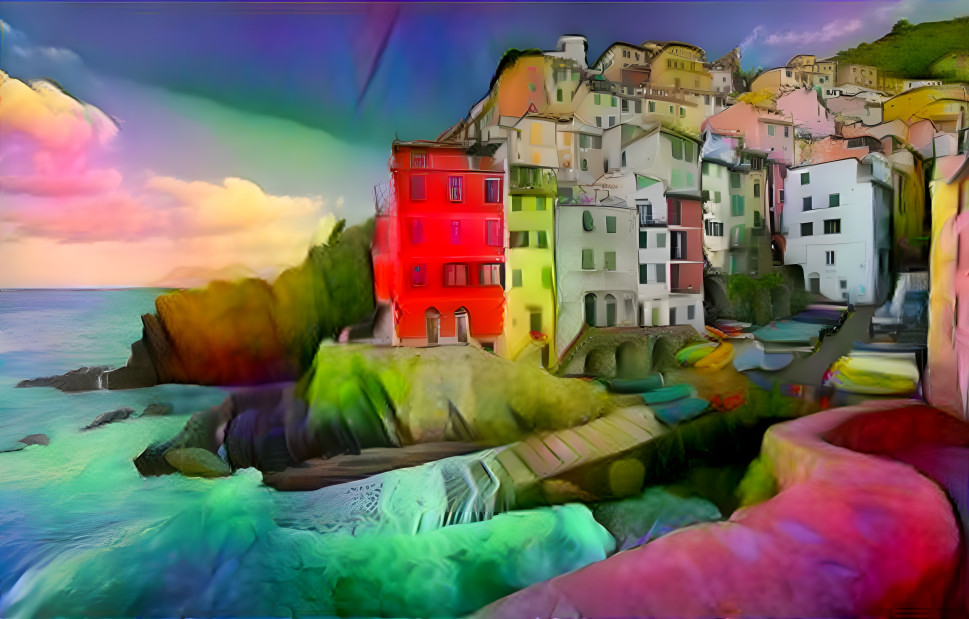 colorful village