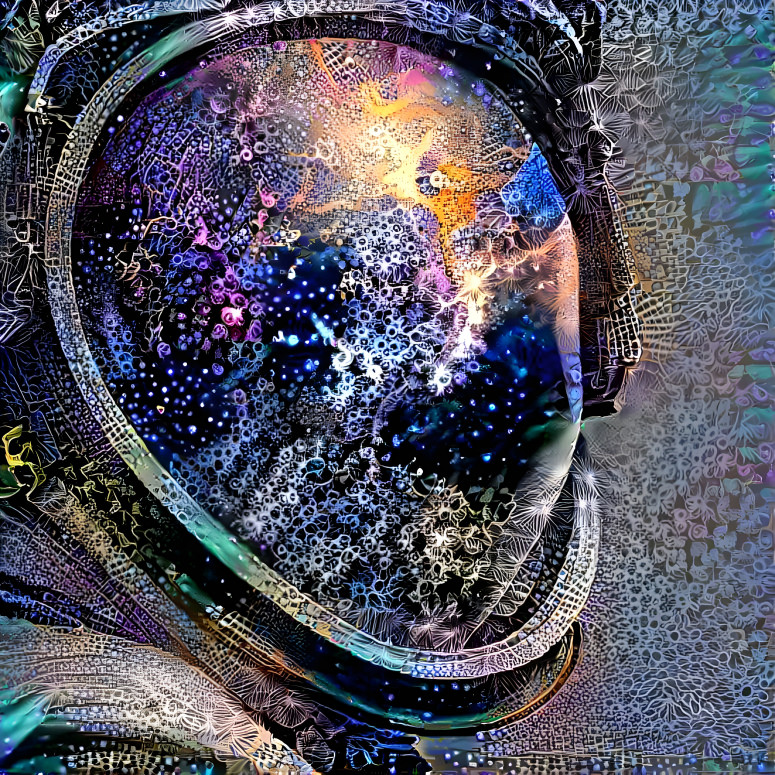 Cosmonaut in Fake Universe ~ Earth is Flat 