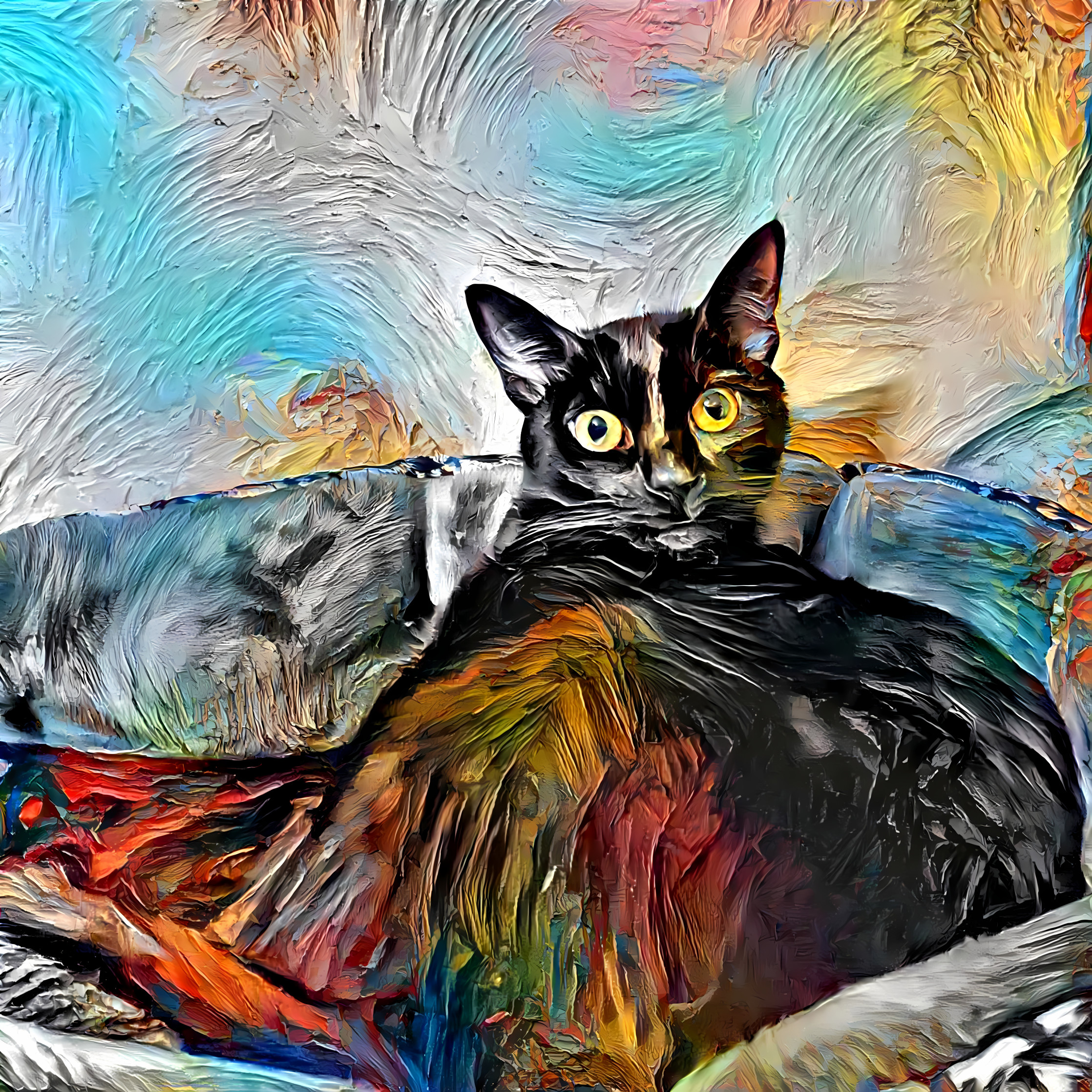 Painted Cat 