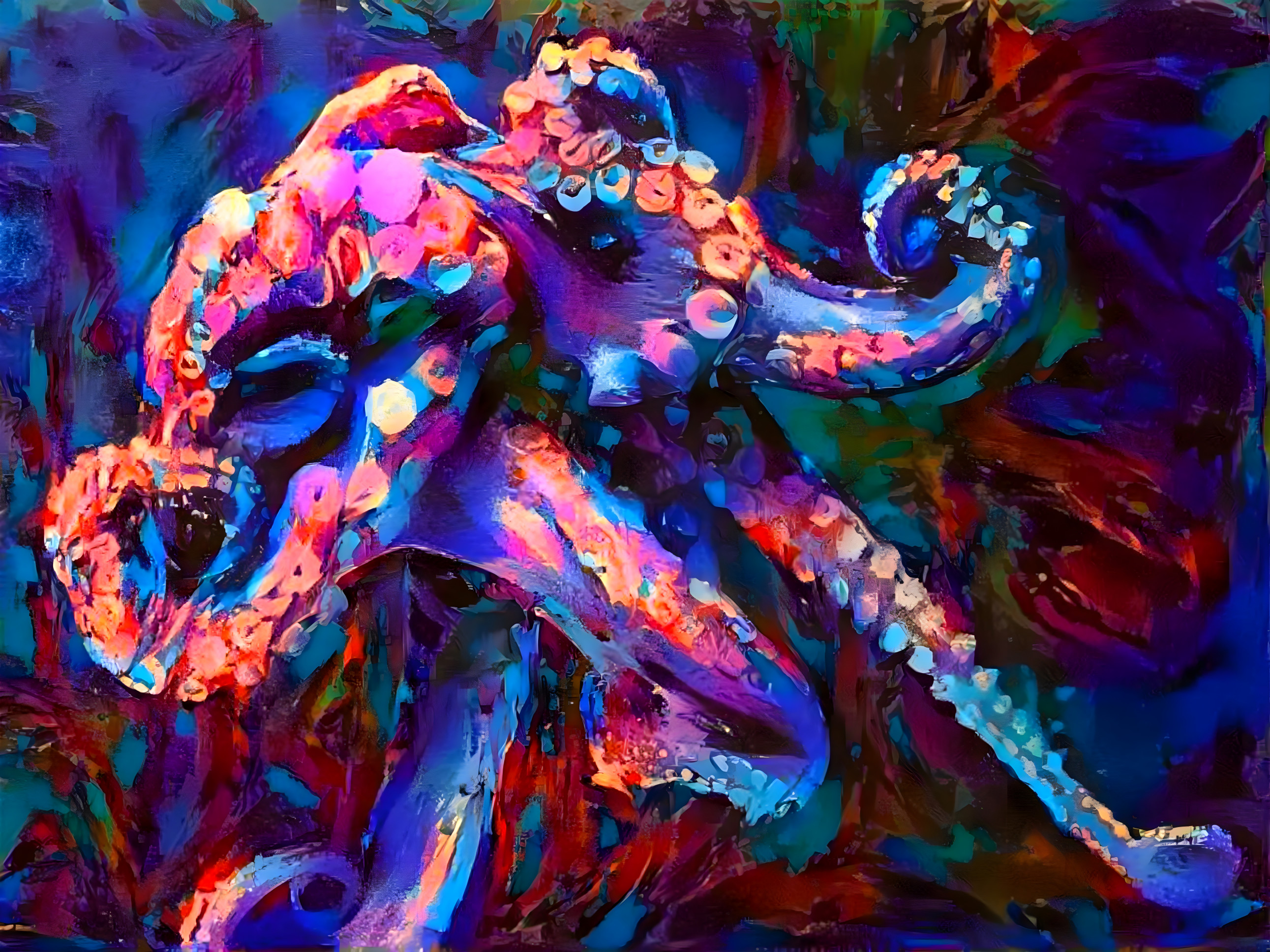 Octopus in color