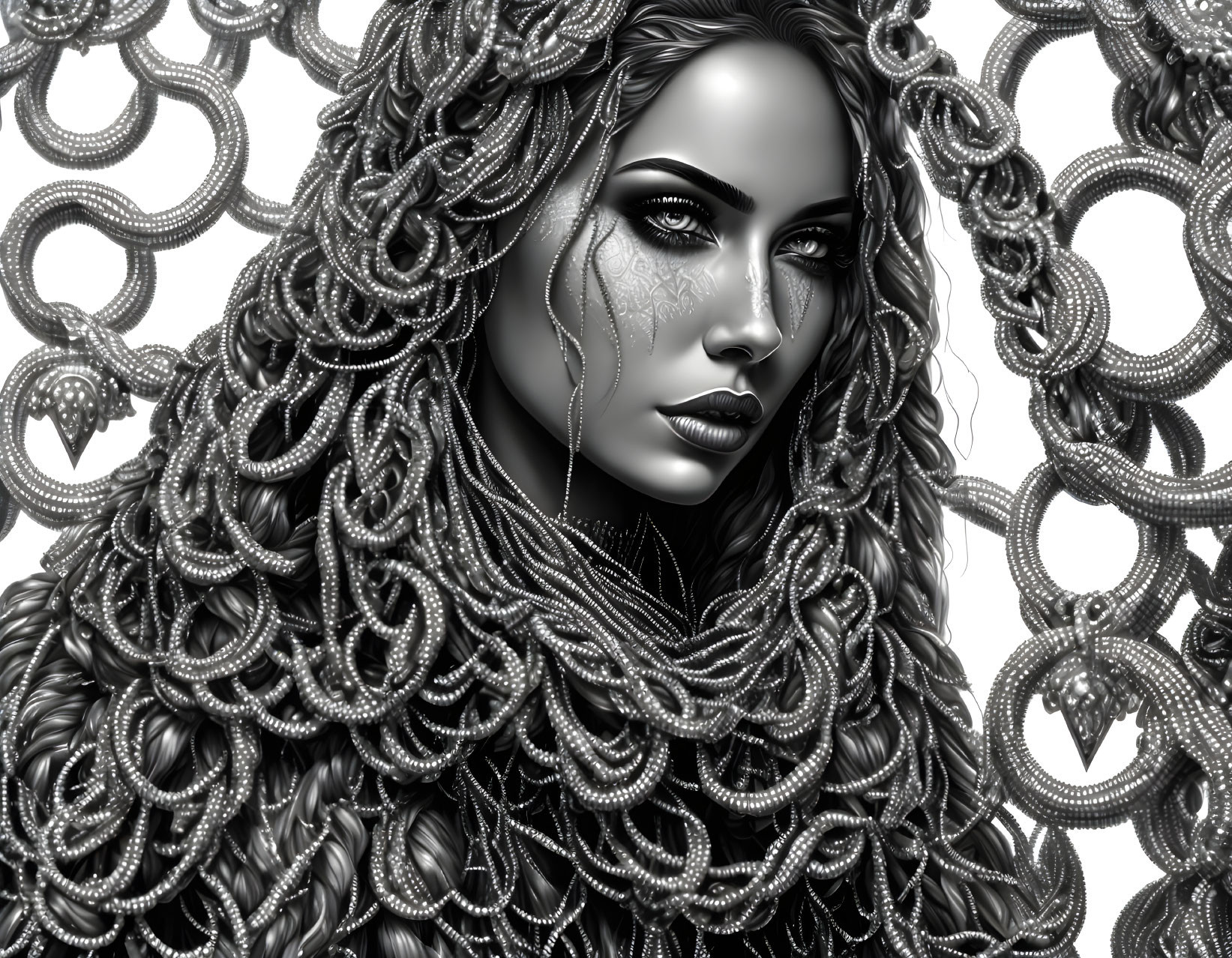 Chain woman