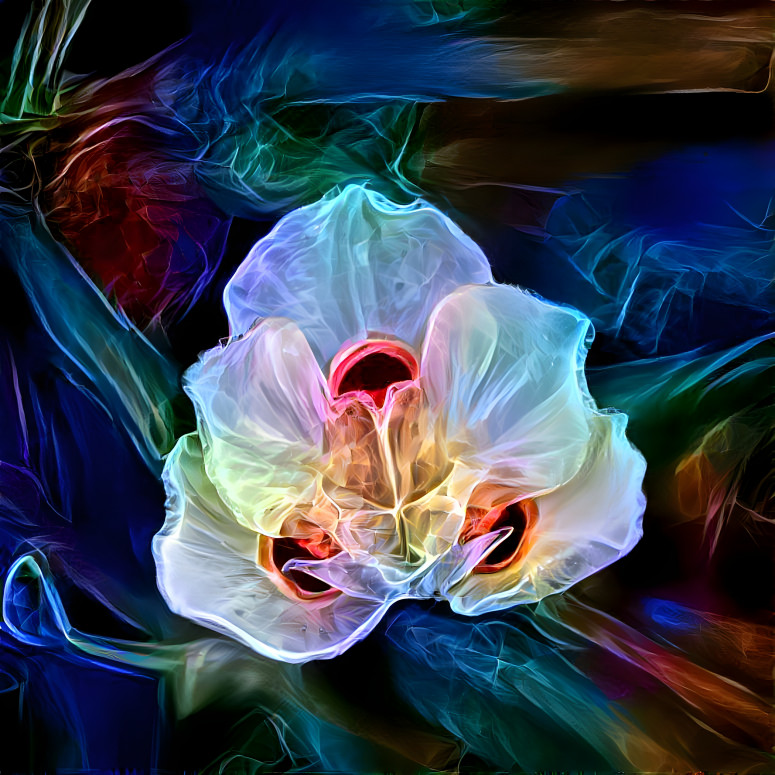 Neon flower 