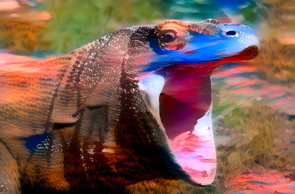 Colorful Komodo Dragon