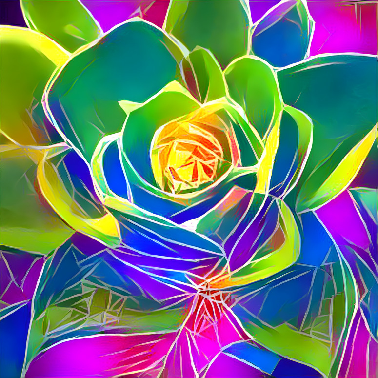 Psychedelic Succulent