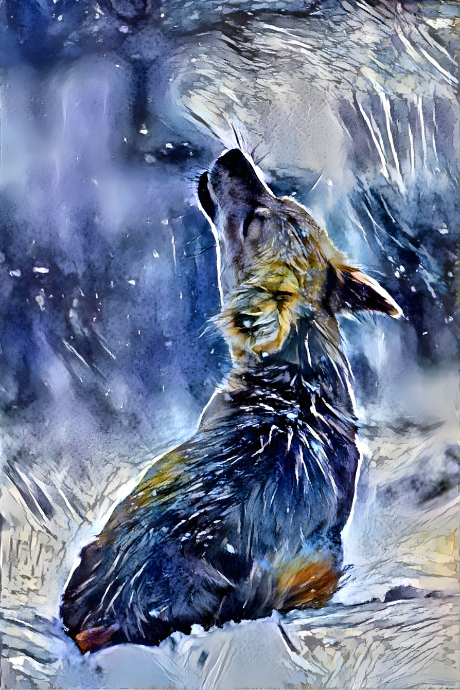 Howling in the Snow
