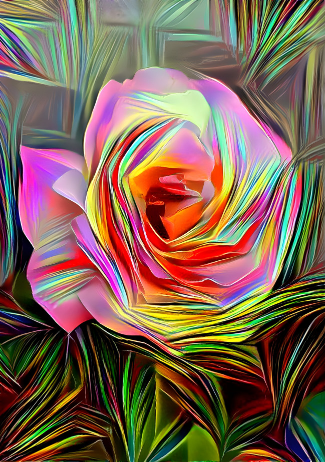Rose In Full Bloom