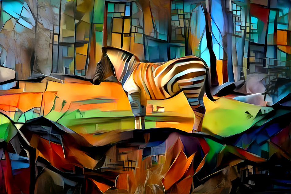 Zebra Kaleidoscope