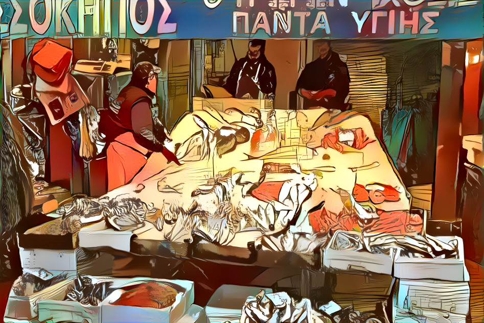 Fishmonger, Thessaloniki
