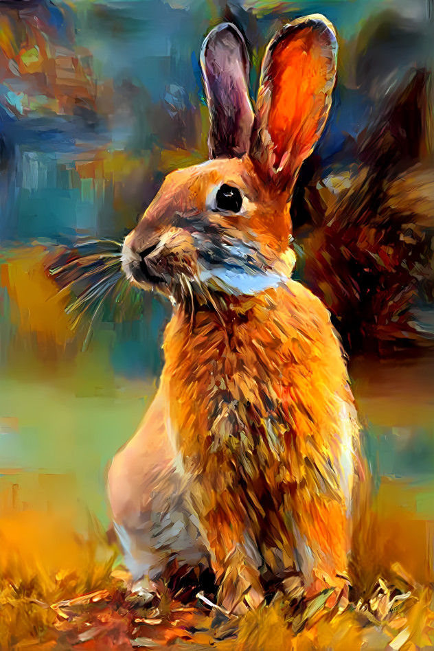 gold hare