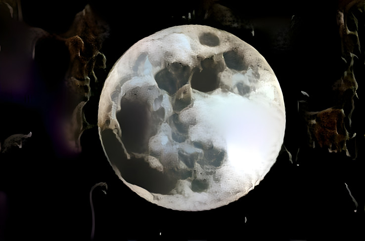 Skull moon