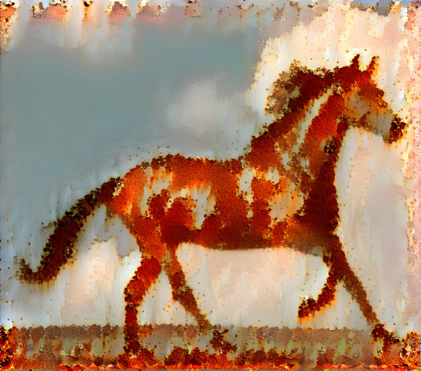 Rusty horse