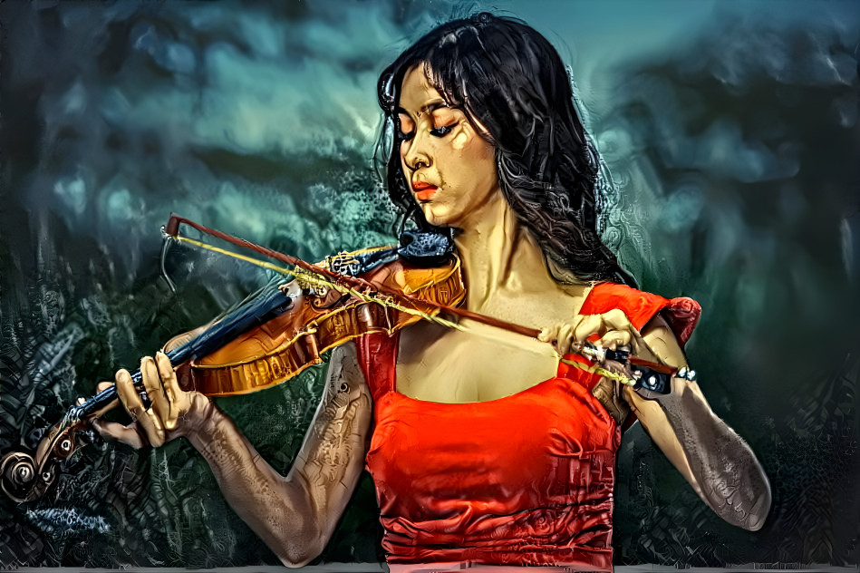 The magic violin ...