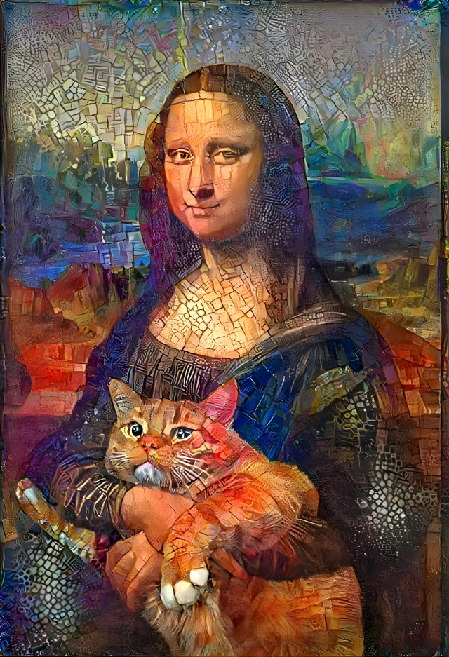 The real portrait of Mona Lisa ...