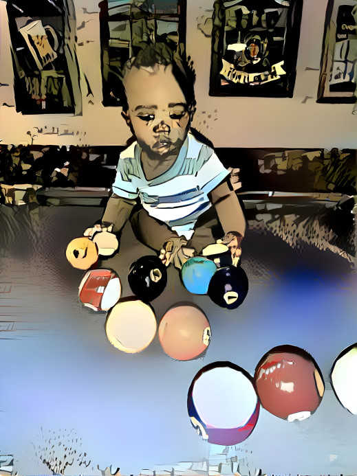Baby billiards 