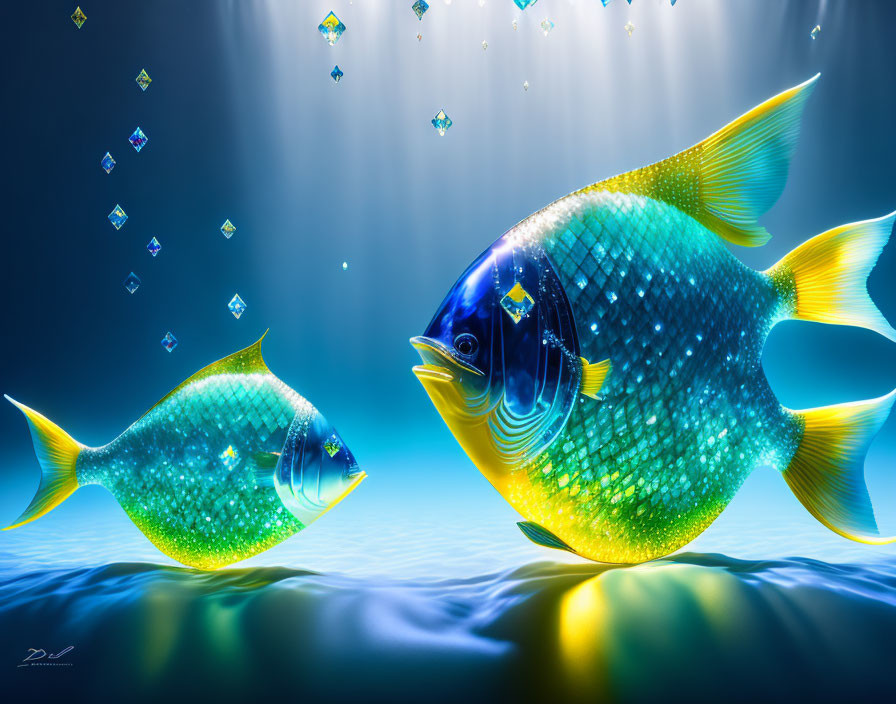 The Diamond Fish by Dana Edwards