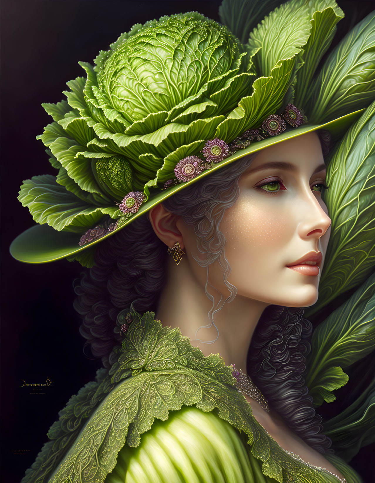 The Cabbage Hat by Dana Edwards