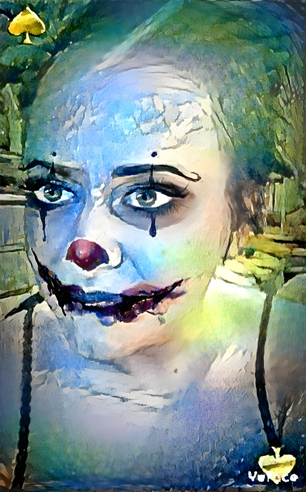 Sad Clown by Dana Edwards