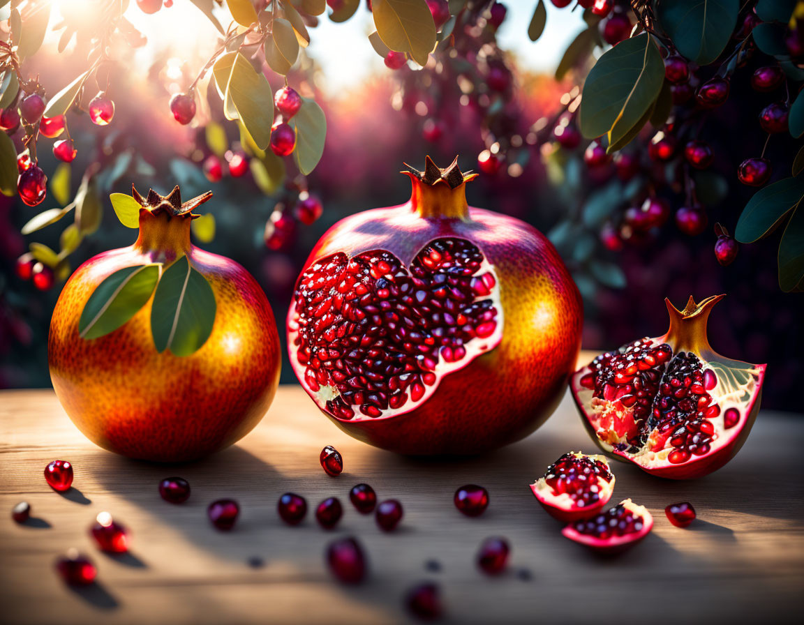 Pomegranates by Dana 